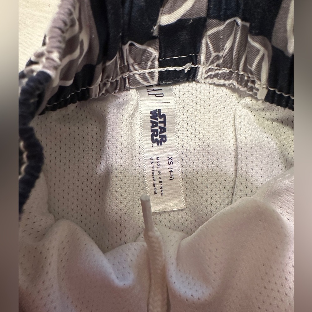 Gap Star Wars Darth Vader Swim Shirt Size Small & Shorts Size XS - Picture 4 of 8